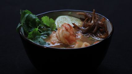 128. Tom Yum de Scampi