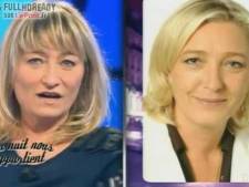 Christine Bravo prise pour Marine Le Pen (vidéo)