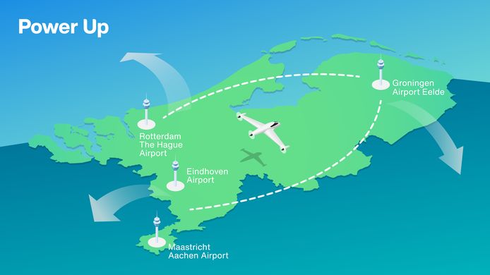 Ook Maastricht Aachen Airport sluit zich aan bij de proeven met elektrisch vliegen.