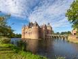 De fontein van kasteel Ammersoyen ging uit om flink op energie te besparen.
