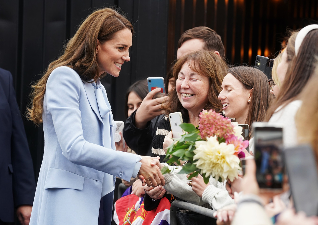 Katherine, princesse de Galles, en visite à Belfast le 6 octobre dernier.
