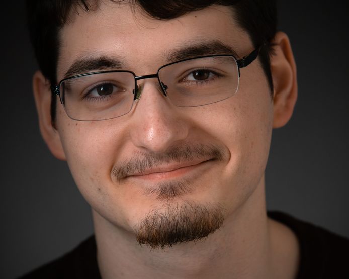 Alex Harti. ,,Ik wil dus het liefst iets uitvinden en betekenen voor Moldavië.”