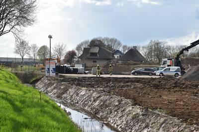 Gaslekkage bij tuinbouwbedrijf in Nieuwaal