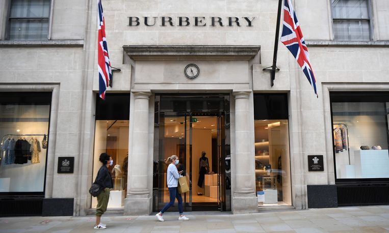 Een Burberry-winkel in Londen. Beeld EPA