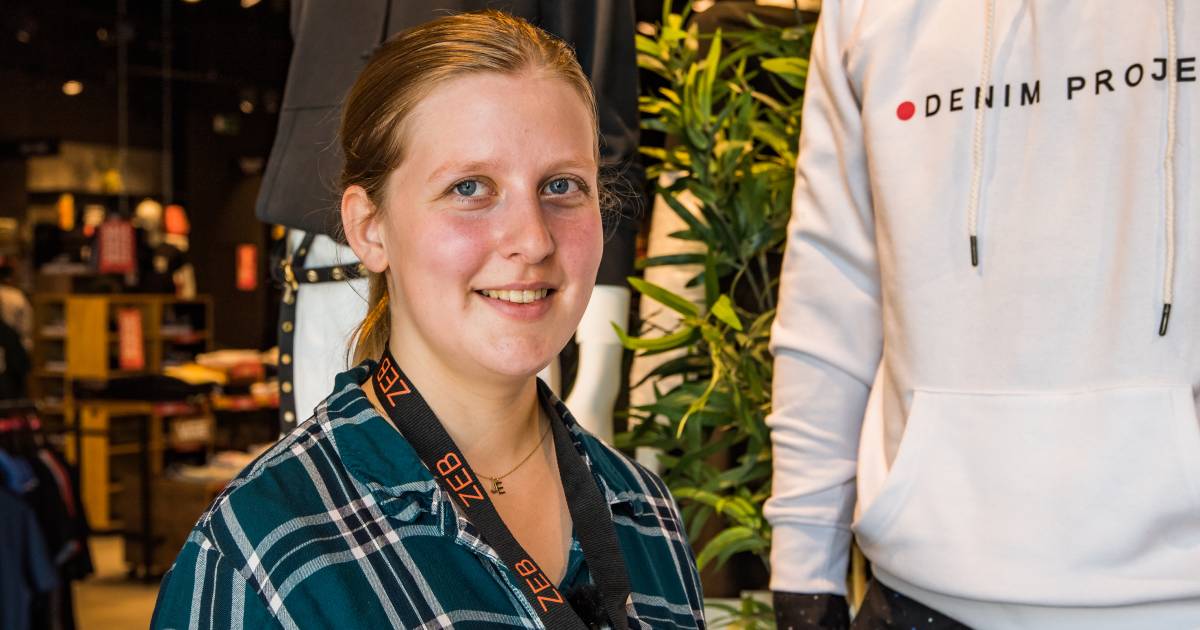 Ondanks beperking werkt Ellen (24) maand lang als jobstudent in