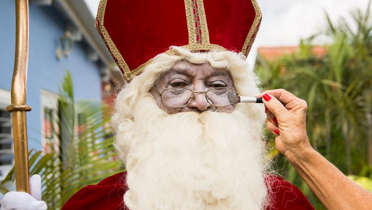 Op Curacao Wordt Sint Wit Geschminkt Trouw