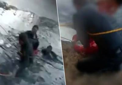 Bodycambeelden tonen hoe politie jongen (9) redt uit vijver nadat hij door het ijs zakt
