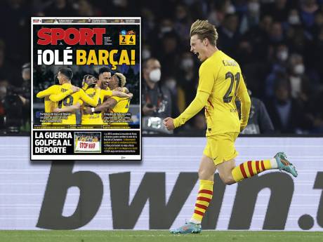 Xavi en Spaanse media loven ‘Maradona-waardige’ Frenkie de Jong: ‘Hij is een genie, echt geweldig’