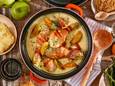Wat Eten We Vandaag: Kip Normandië met aardappelpuree en groene asperges