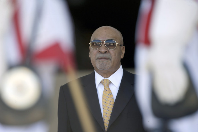 De Surinaamse president Desi Bouterse.