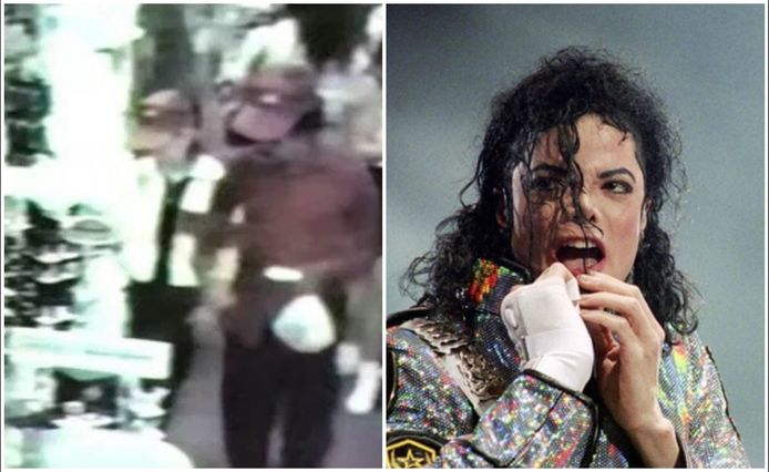 Michael Jackson kocht trouwringen met een kleine jongen.
