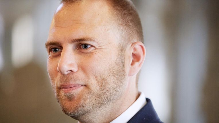 Het met sport belaste VVD-Kamerlid en ex-zwemmer Rudmer Heerema is verheugd over de structurele verhoging van topsportmiddelen. Beeld anp
