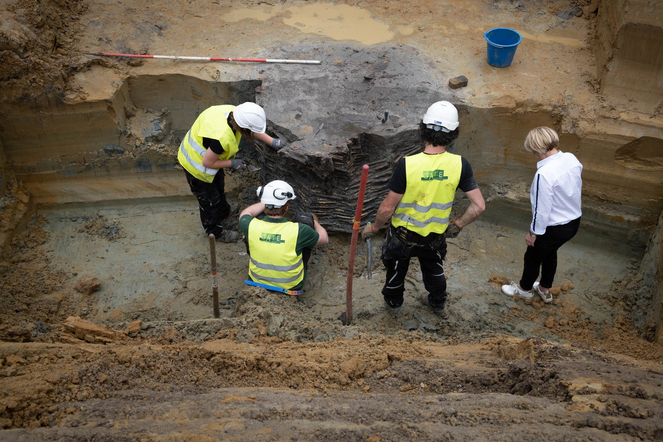 Romeinse Waterput Van 2 000 Jaar Oud Ontdekt Aan Rooienberg “dit Is