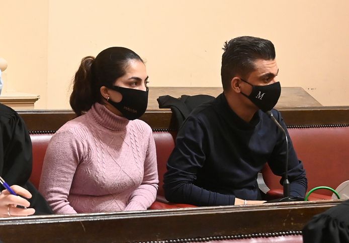 Les parents de Mawda, Shamdin et Phrast Shawri.