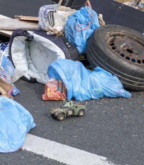 Nieuwe aanhoudingen na dumpen van afval tijdens boerenprotesten op A7