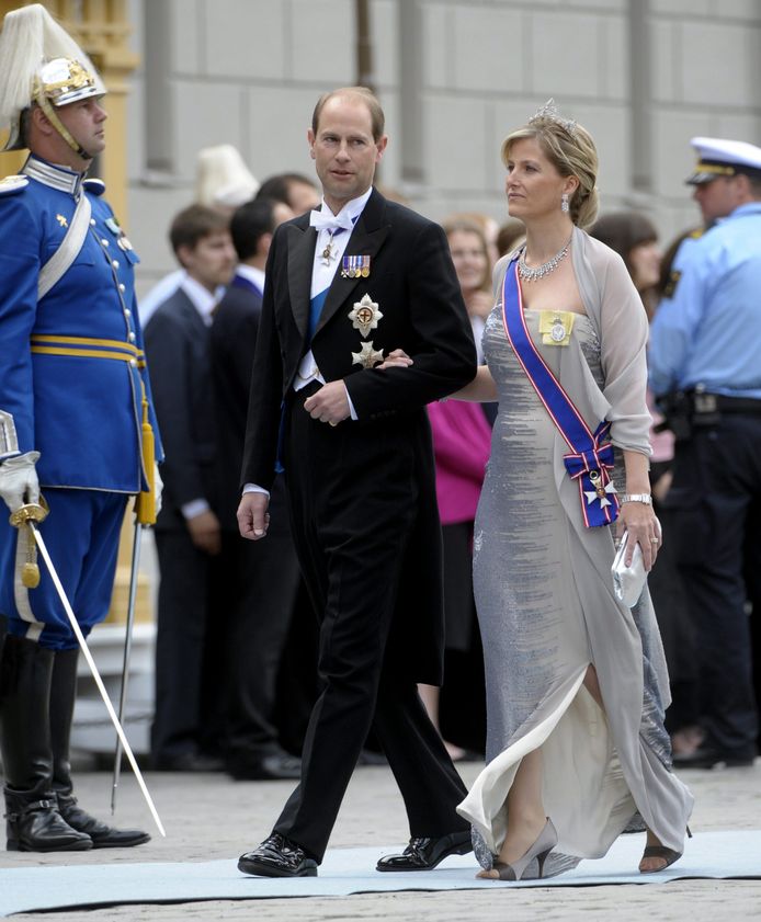 Prins Edward en zijn vrouw, Sophie.