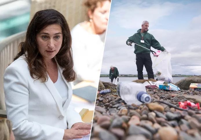Zuhal Demir, ministre flamande de l'Environnement (N-VA).