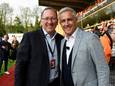 John Textor, le propriétaire du RWDM, et Thierry Dailly, l'ex-président emblématique du club