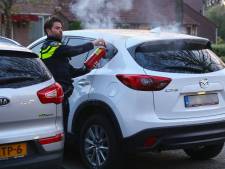 Poolse Mazda volgende auto in Oss die in brand vliegt, schade beperkt tot interieur