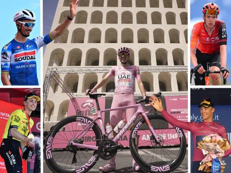 Van de vriendelijke kannibaal Tadej Pogacar tot de eerste van Olav Kooij: de Giro in acht cijfers