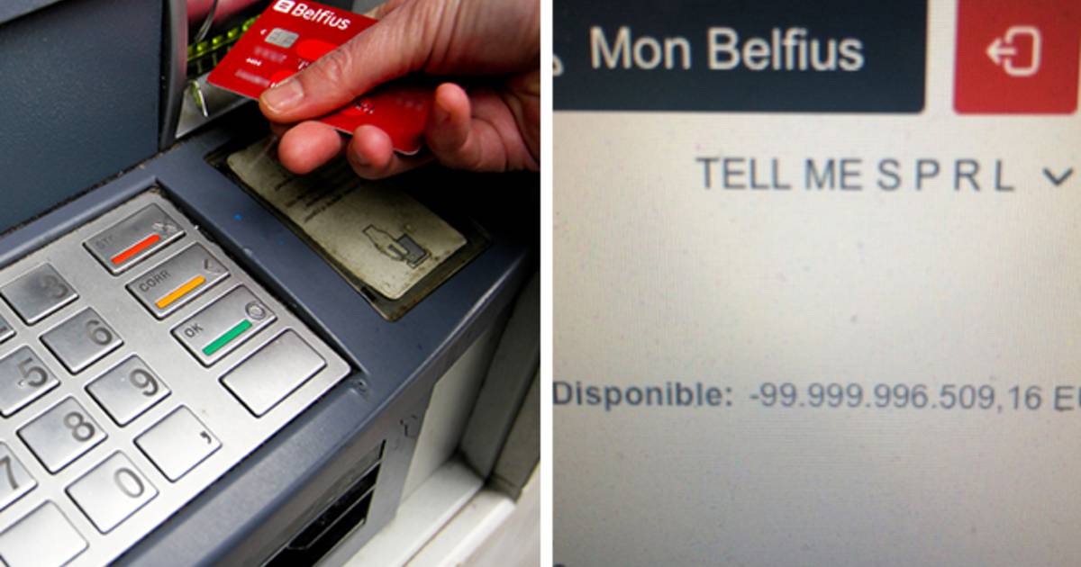 Son compte en banque affiche soudainement un solde négatif de 100 ...