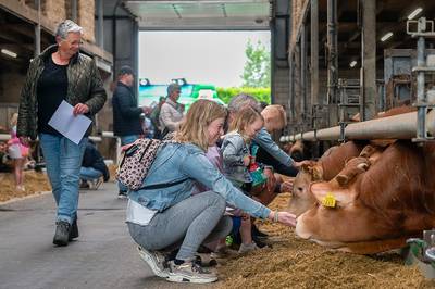 Knuffelen met koeien en gratis hamburgers: ‘We komen voor leren en vermaak’