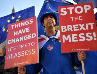 Protest tegen brexitakkoord neemt toe: “We willen nieuw referendum”