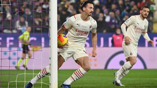 Twee goals van Ibrahimovic in vier minuten kunnen Milan niet redden van eerste nederlaag van het seizoen