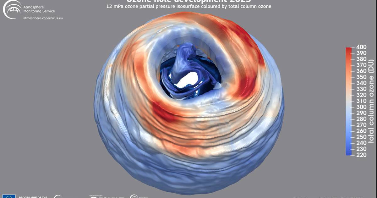 Дыра в озоновом слое в этом году начала формироваться исключительно рано: «ее площадь уже составляет 16 миллионов квадратных километров» |  Наука и планета