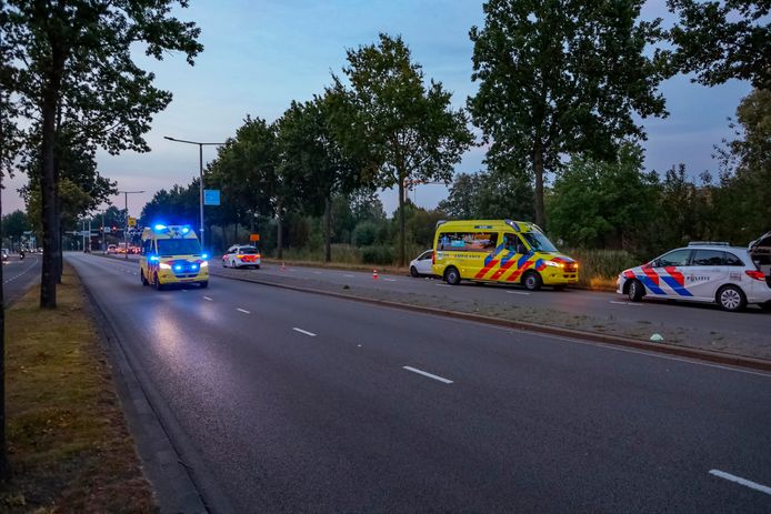 Het slachtoffer werd bloedend in zijn auto door de politie aangetroffen.