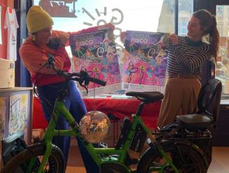 Eerste ‘Cyclo Disco’ verenigt Brusselse fietsers in Be-Here 