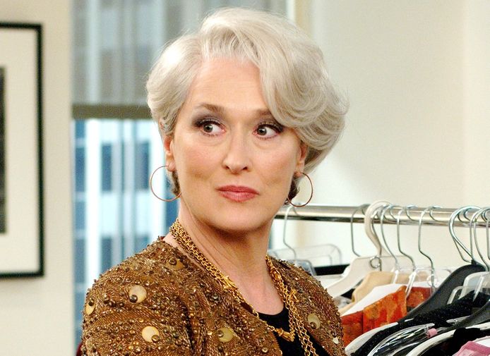 Meryl Streep in de film The Devil Wears Prada.