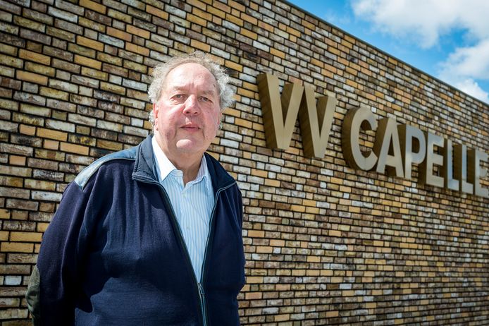 Voorzitter Jaap Mastenbroek van Capelle hoopt op een leuke bekeravond, waarin zijn club mogelijk voor een verrassing kan zorgen.