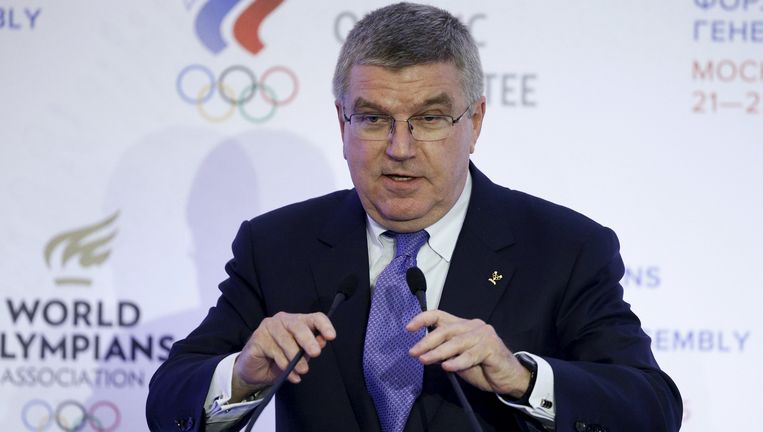 IOC-voorzitter Thomas Bach. Beeld REUTERS