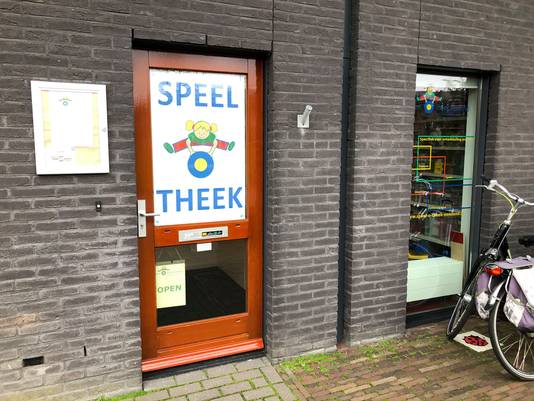 De speel-o-theek aan de Flevostraat in Amersfoort