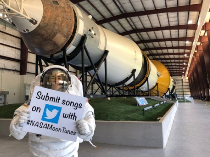NASA wil suggesties voor astronauten-playlist.