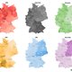 Als je de uitslagen van de stembusgang bekijkt, lijkt het alsof Oost- en West-Duitsland nog steeds bestaan