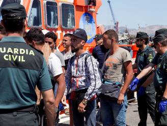 Ruim 1.400 migranten voor kust Spanje opgehaald