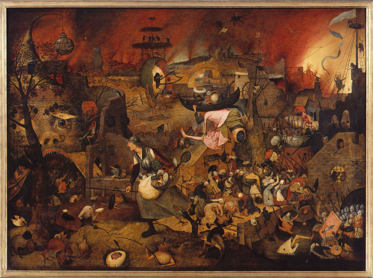 ‘Dulle Griet’ van Pieter Bruegel (1563). Beeld rv Museum Mayer van den Bergh