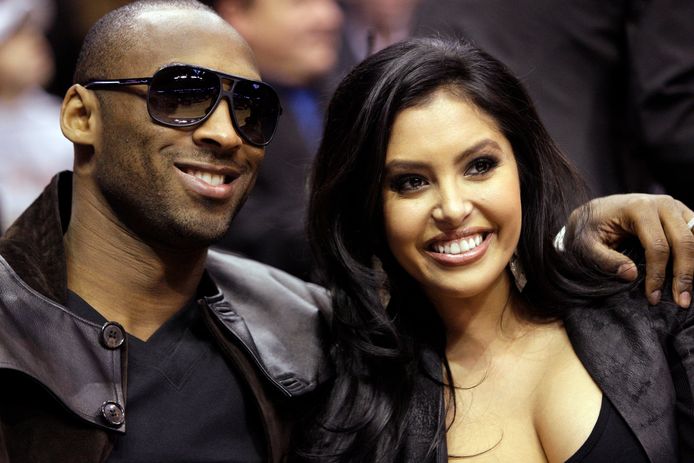 Kobe Bryant en zijn vrouw Vanessa.