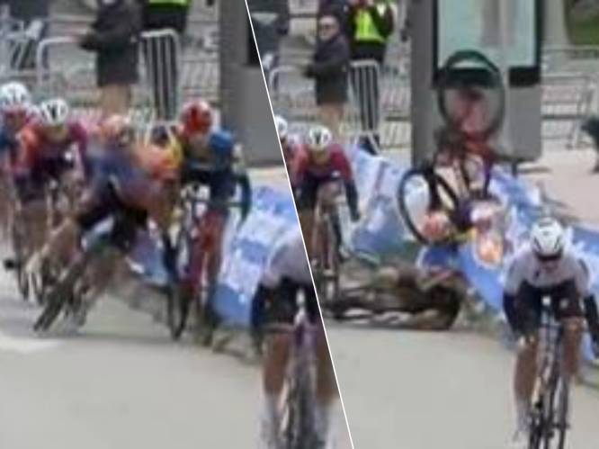 Horrorcrash van ex-wereldkampioene Balsamo ontsiert massasprint in Ronde van Burgos