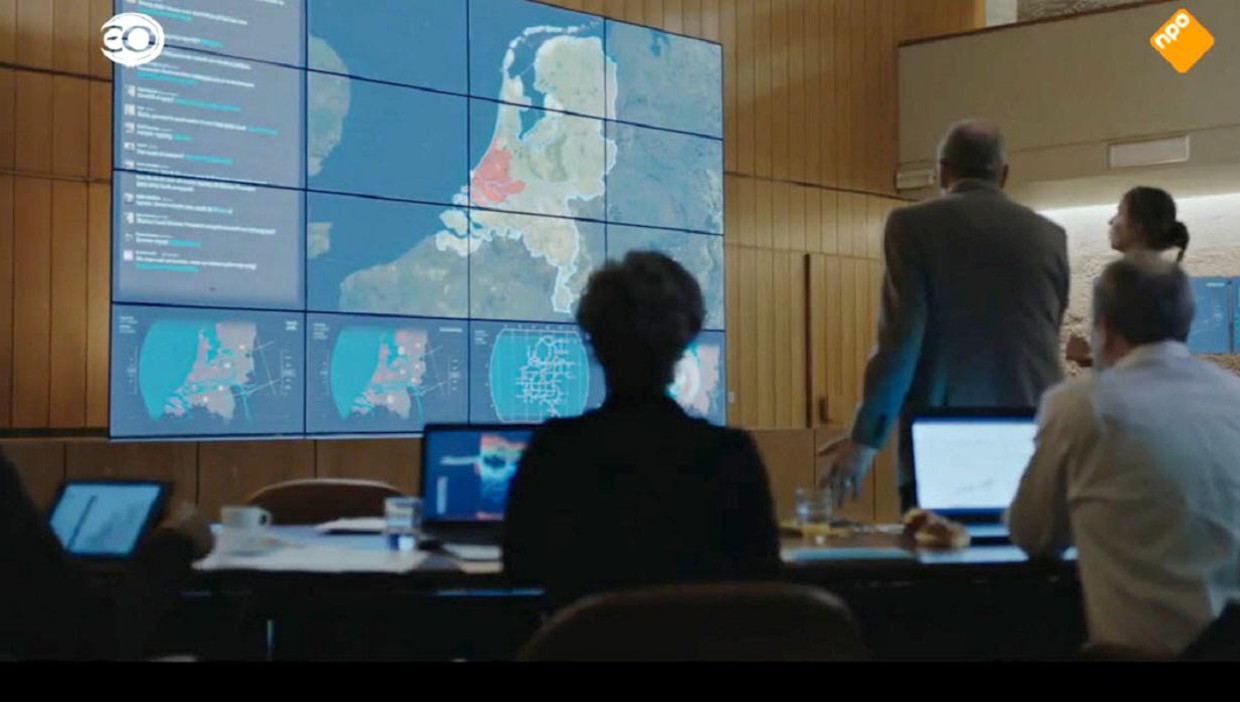 Scene uit de serie Als de dijken breken Beeld  