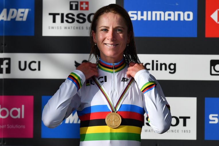 Annemiek van Vleuten. Beeld AFP