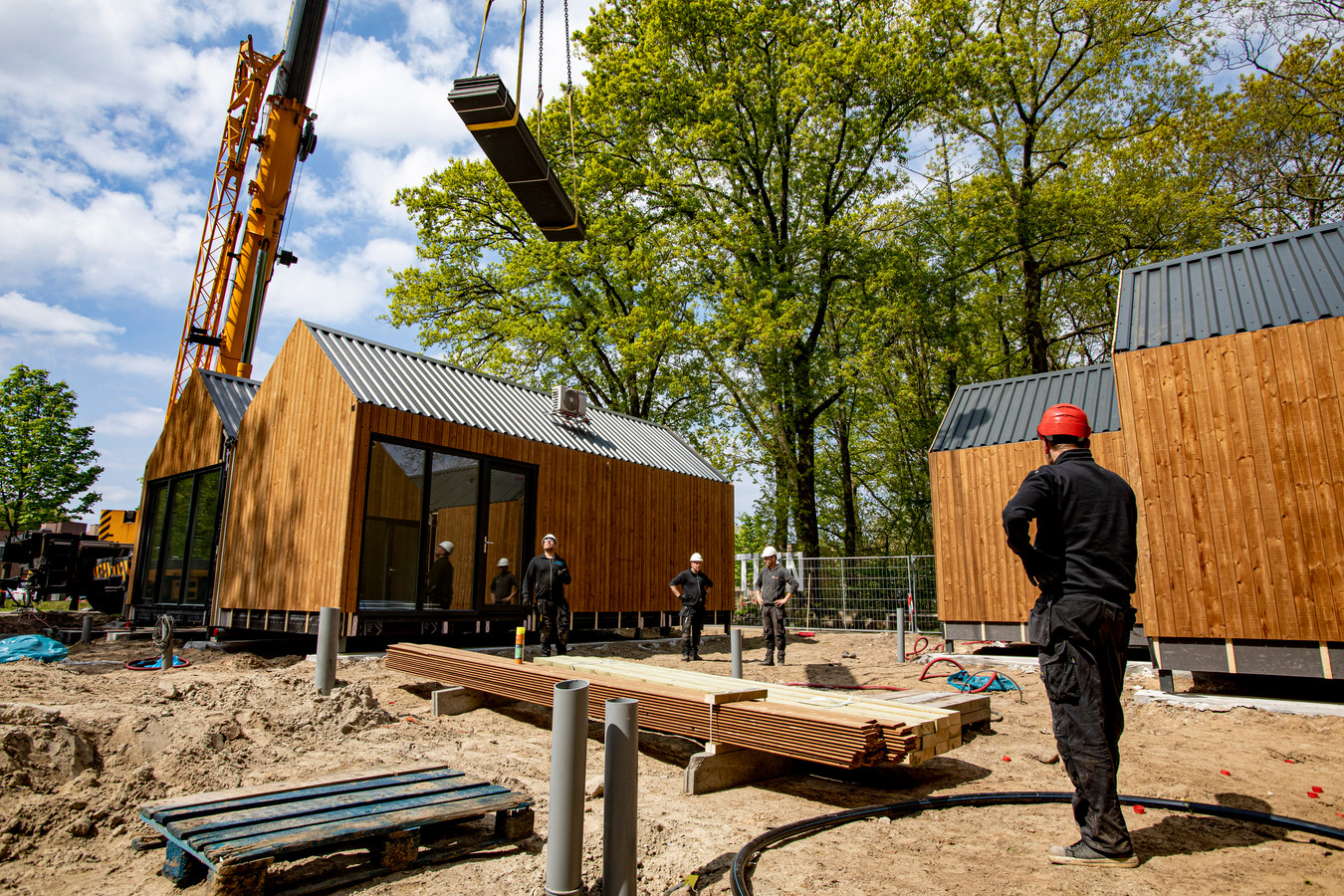 Tiny houses op Grote Beek in Eindhoven voor GGzE-cliënten op weg naar ...