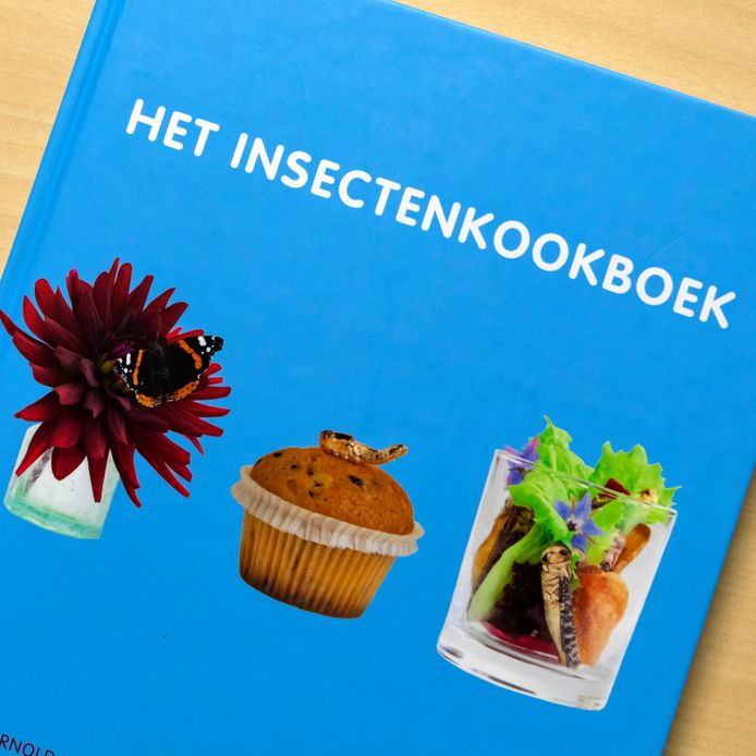 Arnold van Huis schreef een kookboek vol recepten met insecten