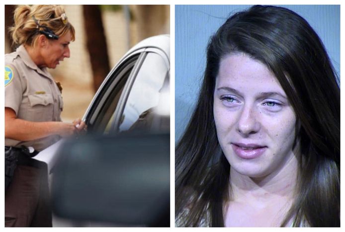 Stephanie Davis (31) reed zaterdagnamiddag dronken naar huis en vervoerde haar tienjarige dochter en twee vierjarige nichtjes.