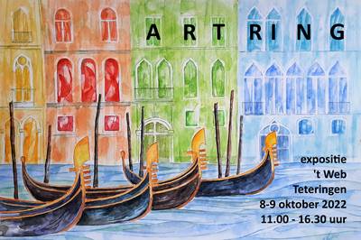 Lokale kunstenaars Art Ring exposeren in ’t Web