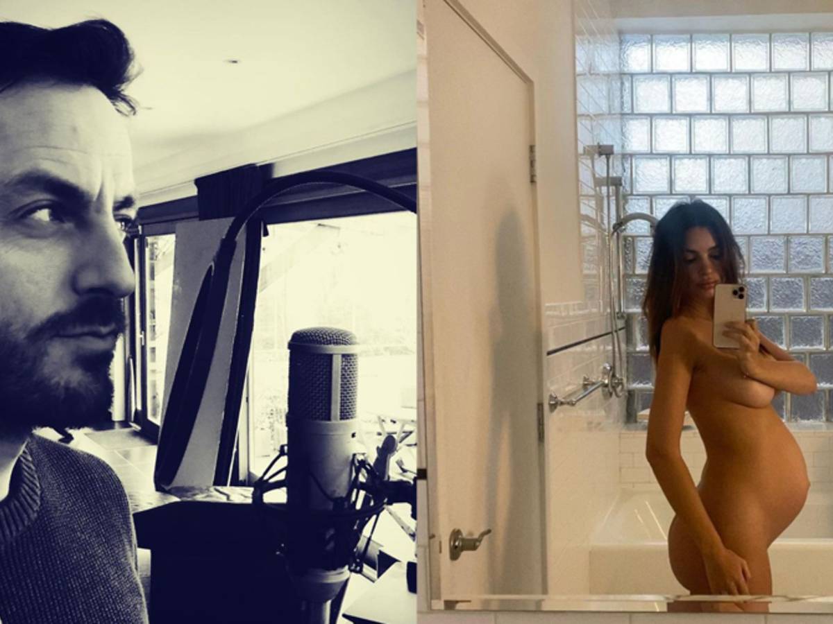 SHOWBITS. Guga achter de microfoon en hoogzwangere Emily Ratajkowski  poseert naakt | Showbizz | hln.be