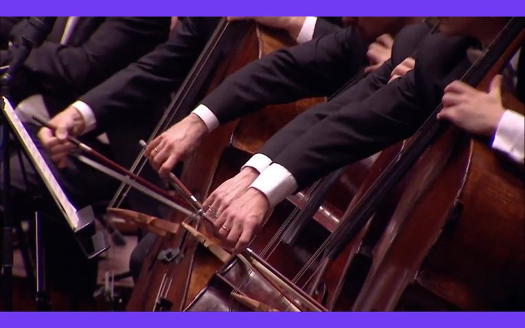 De registratie van de Achtste symfonie van Mahler door het Rotterdams Philharmonisch Orkest uit 2018. Beeld Filmbeeld