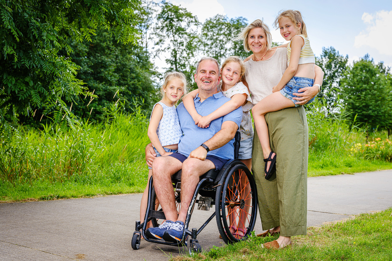 Niek ging met motor over de kop, en vond liefde bij ergotherapeut ...